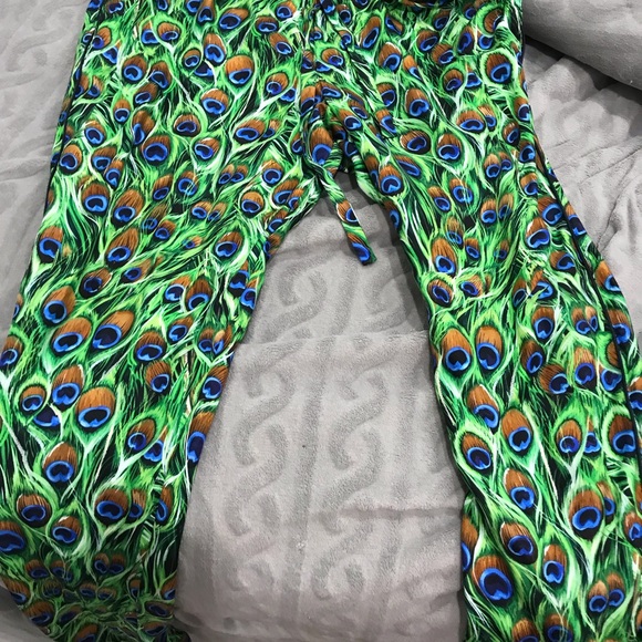 Dolce gabbana pure silk peacock lounge set unisex set pj - Picture 11 of 14